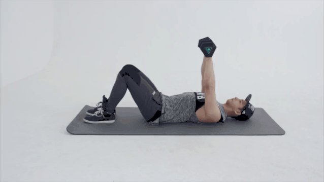 啞鈴臥推 啞鈴臥推